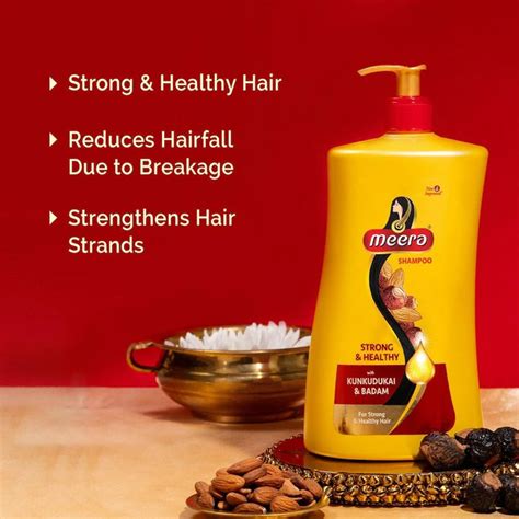 Meera Kunkudukai & Badam Shampoo -1000ml | Buy Now — Cavinkart