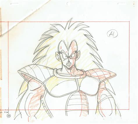 Raditz Drawing Raditz By TheRealCrazyKid - Fur Affinity [dot] Net