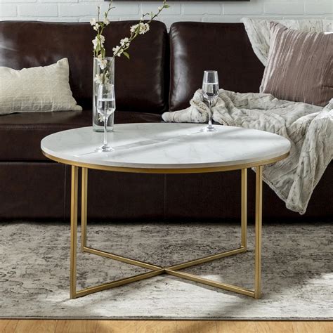 All You Need To Know About A Coffee Table Round Marble - Table Round Ideas