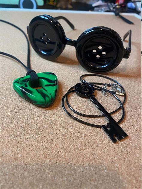 Buy Coraline Glasses, Coraline Button, Coraline Eyes, HANDMADE Coraline ...