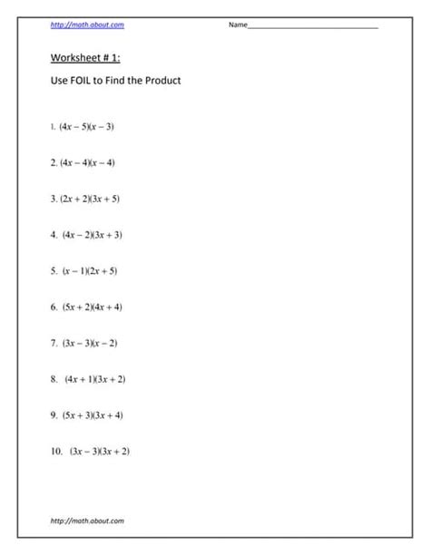 Image result for FOIL method Tutorial