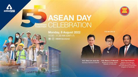 ASEAN Has Celebrated Its 55th Anniversary In 2022.