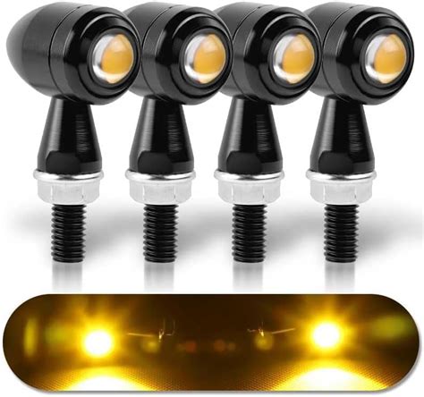 Rider Arts Original Bullet Shape Turn Signal Lights Indicator Universal ...