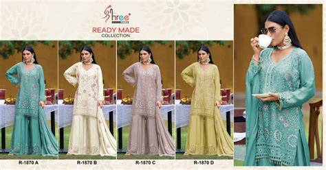 Shree R 1870 Ready Made Pakistani Salwar Kameez Collection