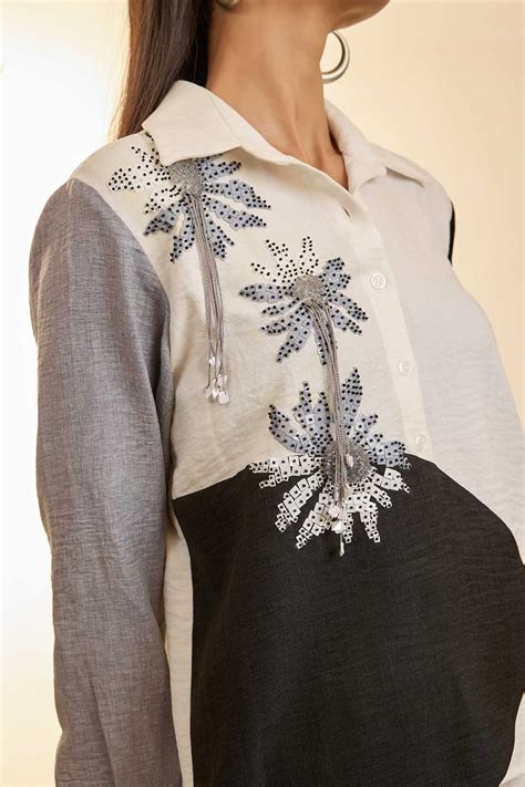 Buy Turkish Linen White Co-ord Set for women at ScrollnShops