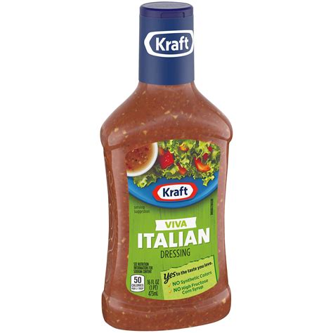 Kraft Viva Italian Salad Dressing (6 ct Pack, 16 fl oz Bottles)- Buy ...
