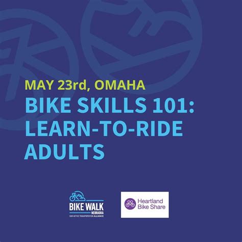 Bike Skills 101: Learn-to-Ride Adults, 345 Riverfront Dr, Omaha, NE, 23 ...
