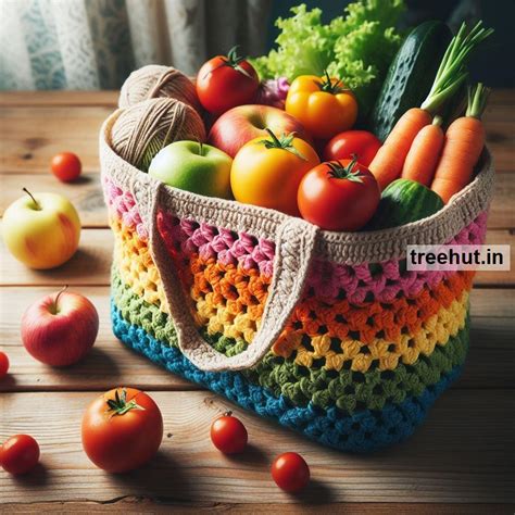 Crochet Grocery Bag Ideas