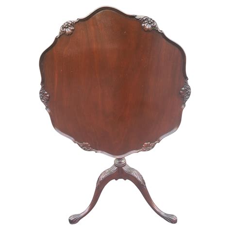 Early 20th Century Mahogany Two-Tier Dumbwaiter Desert Table For Sale ...