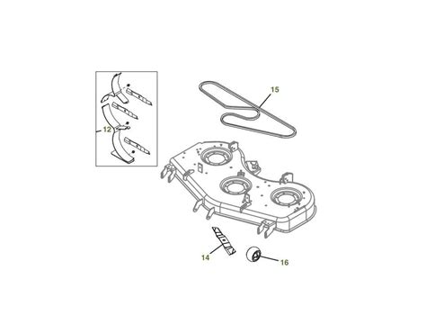 John Deere 54 Inch Mower Deck 的图像结果