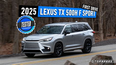 2025 Lexus TX 500h F-Sport First Drive: Why Didn't They Think Of This Before?