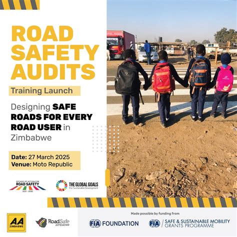 AAZ and Road Safe Zimbabwe launch Road Safety Audits Training | Automobile Association of ...