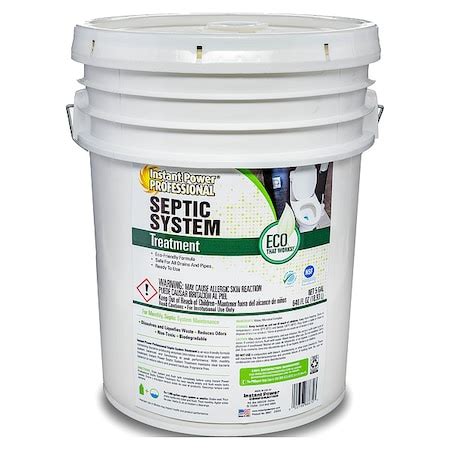 Instant Power Professional Septic System Treatment, 5 gal., Odorless ...