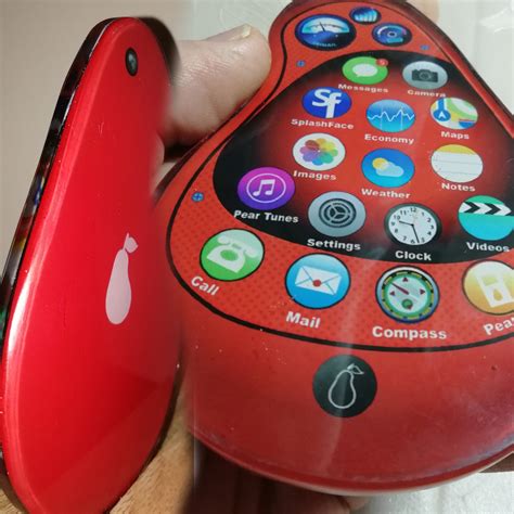 Pear Phone Back Red