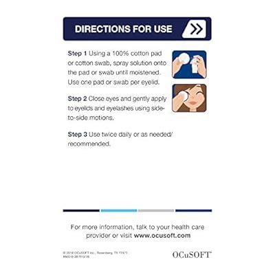 Buy OCuSOFT Oust Demodex Cleanser Extra Strength Foam 50 Milliliters ...