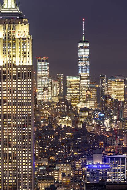 令人惊叹的曼哈顿天际线纽约摩天大楼高清图片下载-正版图片507197522-摄图网