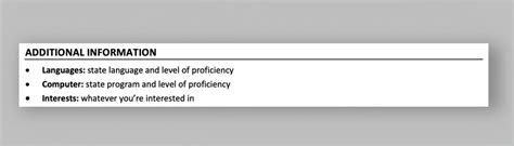 Additional Information 的图像结果