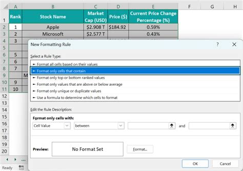 Image result for Conditional Formatting Excel Blank Cell