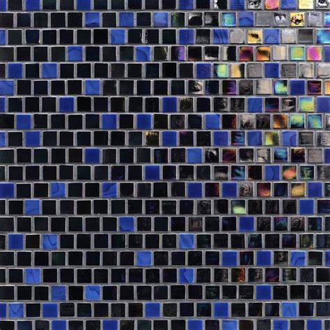 Poseidon, 5/8" x 5/8" Glass Tile | Mosaic Tile by Murrine Mosaics ...