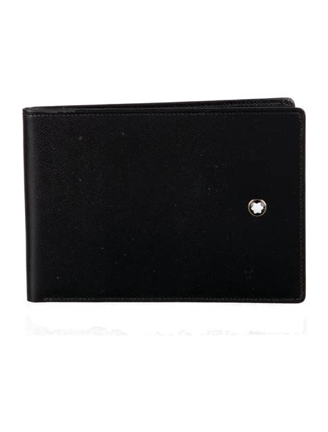 Montblanc Leather Wallet - Black Wallets, Accessories - MBL33228 | The ...
