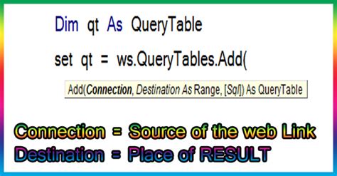 Query Tables