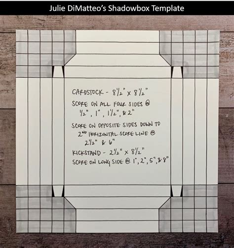 Image result for Paper Shadow Box Frame Template Free