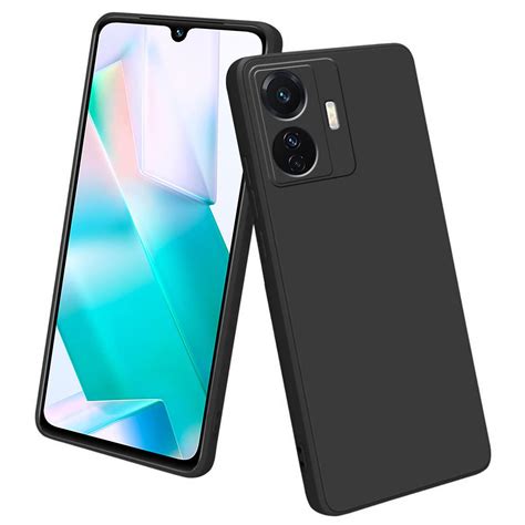 LIRAMARK Silicone Soft Back Cover Case for iQOO Z6 Pro |Vivo T1 Pro 5G ...