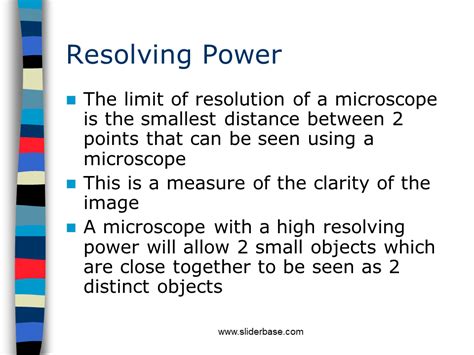 Brightfield Microscope Resolving Power 的图像结果
