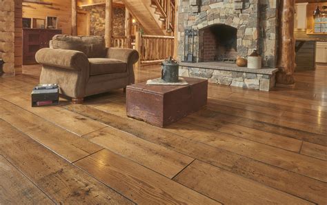 Hand Distressed Hardwood Floors | Peachey Hardwood Flooring