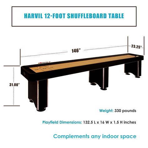 How Long Is A Shuffleboard Table? A Complete Guide