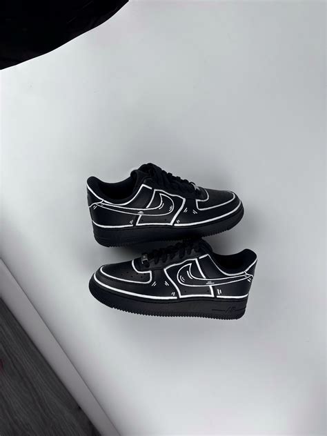 Nike Air Force 1 Black x Cartoon – Knickgasm