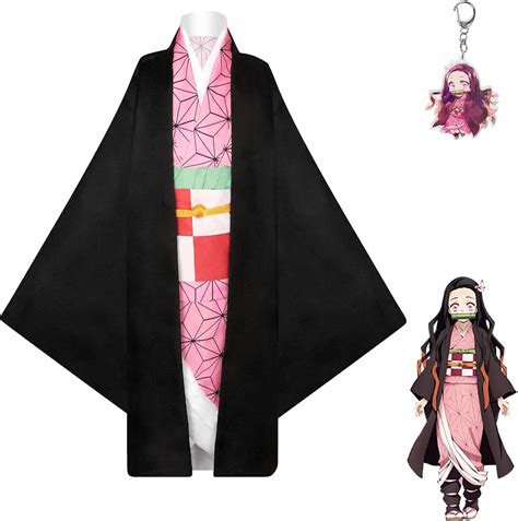 Buy Costume Cosplay Set Cosplay Anime Dress Suit Demon Slayer Outfit ...