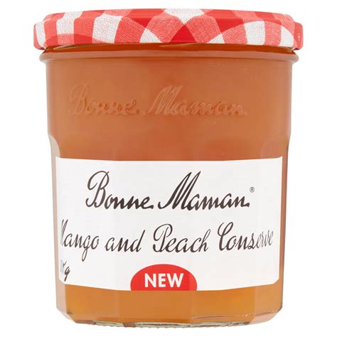 Bonne Maman Mango & Peach Jam (370 g) - Storefront EN