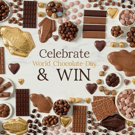 Haigh's Chocolates Celebrate world chocolate day & win