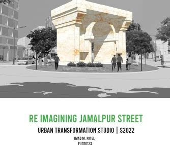 RE IMAGINING JAMALPUR STREET | CEPT - Portfolio