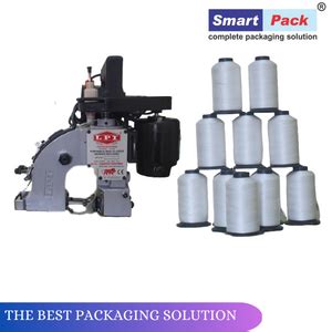 SMART PACK Double Thread bag closer machine Portable Bag Sealing ...