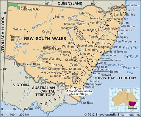 Mount Kosciuszko | Alpine, Snowy Mountains, Australia, & Map | Britannica