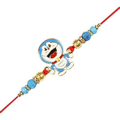 ARTISENIA Blue Laughing Doraemon Kids Rakhi for | Ubuy India