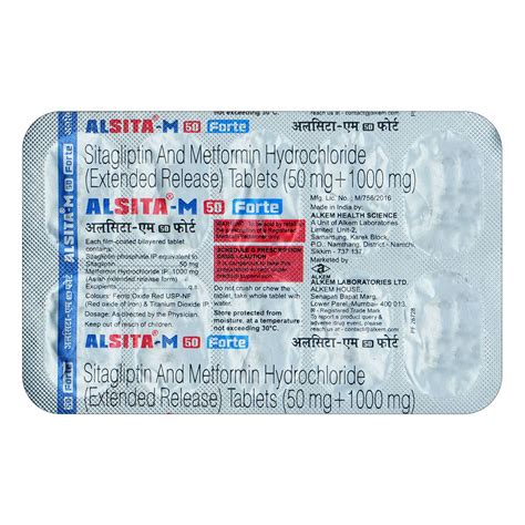 Sitaclass M 50/1000 Tablet 10's Price, Uses, Side Effects, Composition ...