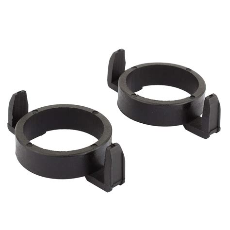 QGT Light Part 1 Pair H7 LED Headlight Bulb Retainers Holder Adapter ...