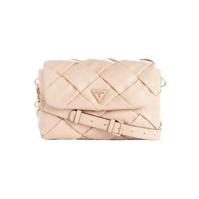 Buy Guess Zaina Flap PU Zipper Closure Casual Women's Satchel Bag ...