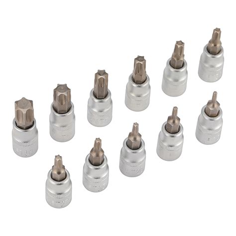 34pcs Torx Star Socket & Bit Set Male Female E & T Sockets with Torx Bits + Case | eBay UK