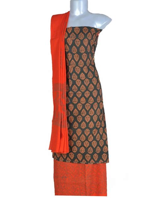 Buy Aakruti Creations Winter Wear Fine Cotton Dress Material for Women ...