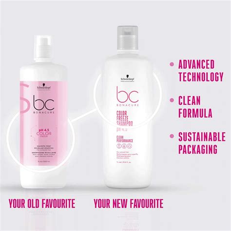 Buy SCHWARZKOPF PROFESSIONAL BONACURE PH4.5 COLOR FREEZE SHAMPOO | FOR ...