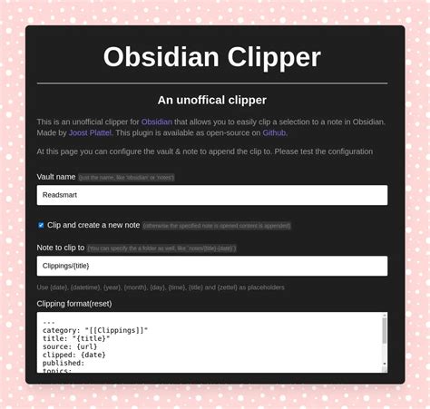 Image result for Web Clipper Obsidian Verable Code