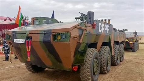 CRPF Gets A New Beast For Anti-Terror Ops In Kashmir, DRDO's 8X8 ...