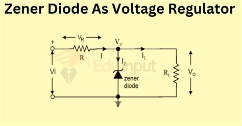 How Does a Zener Diode Regulator Works 的图像结果