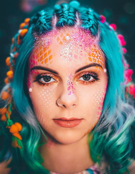 mermaid makeup looks