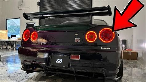 Registering The R34 GTR Installing Nismo LED Tail Lights, 57% OFF