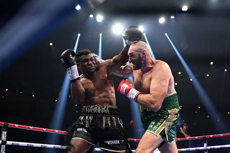 Tyson Fury vs. Francis Ngannou: "He essentially did zero" - Former ...